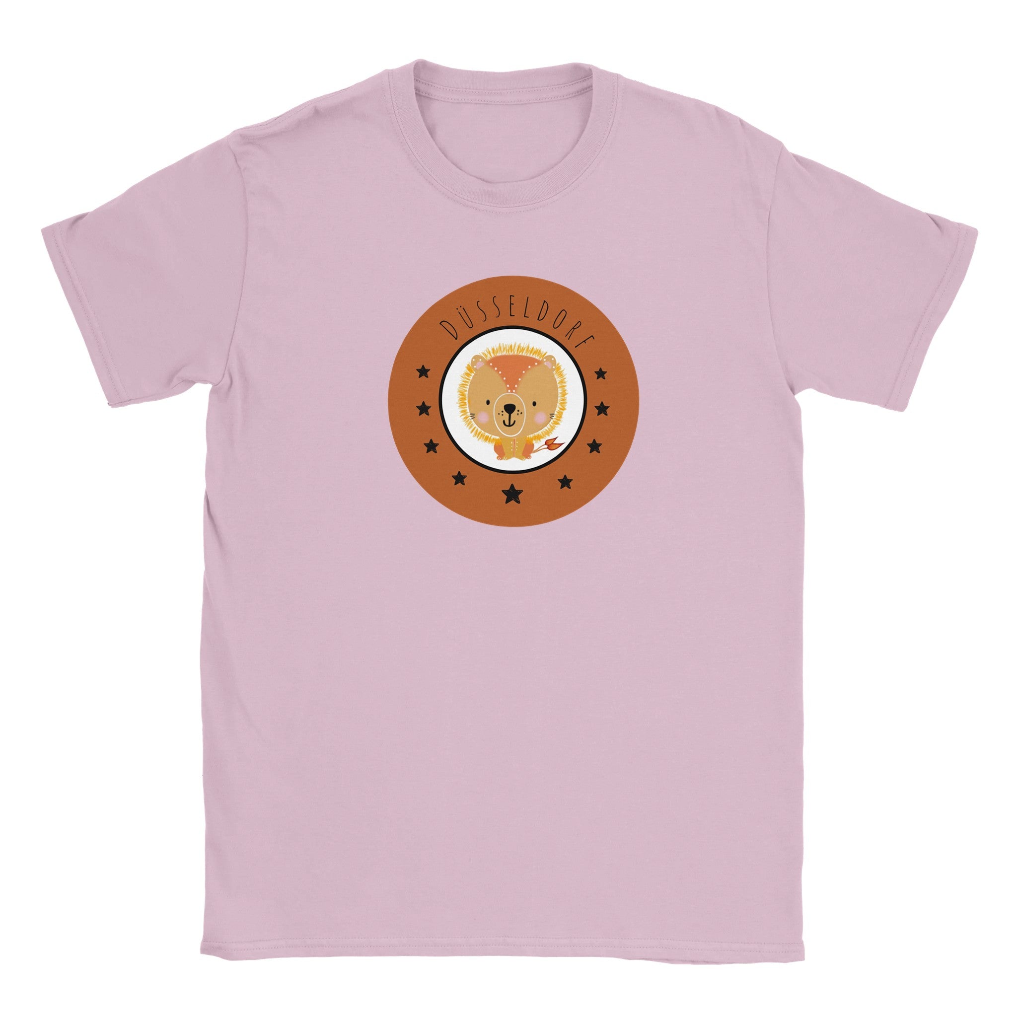 Düsseldorf Kleiner Löwe - Klassisches Kinder-T-Shirt mit Rundhalsausschnitt
