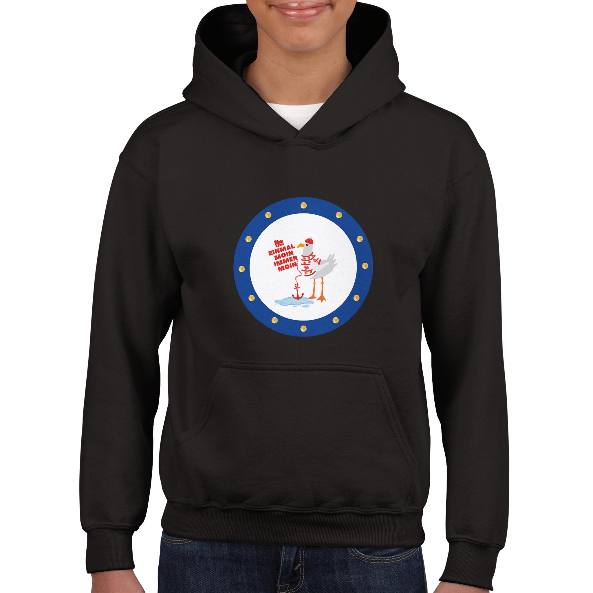 Klassischer Kinder-Hoodie