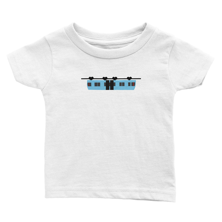 Klassisches Baby-T-Shirt mit Rundhalsausschnitt