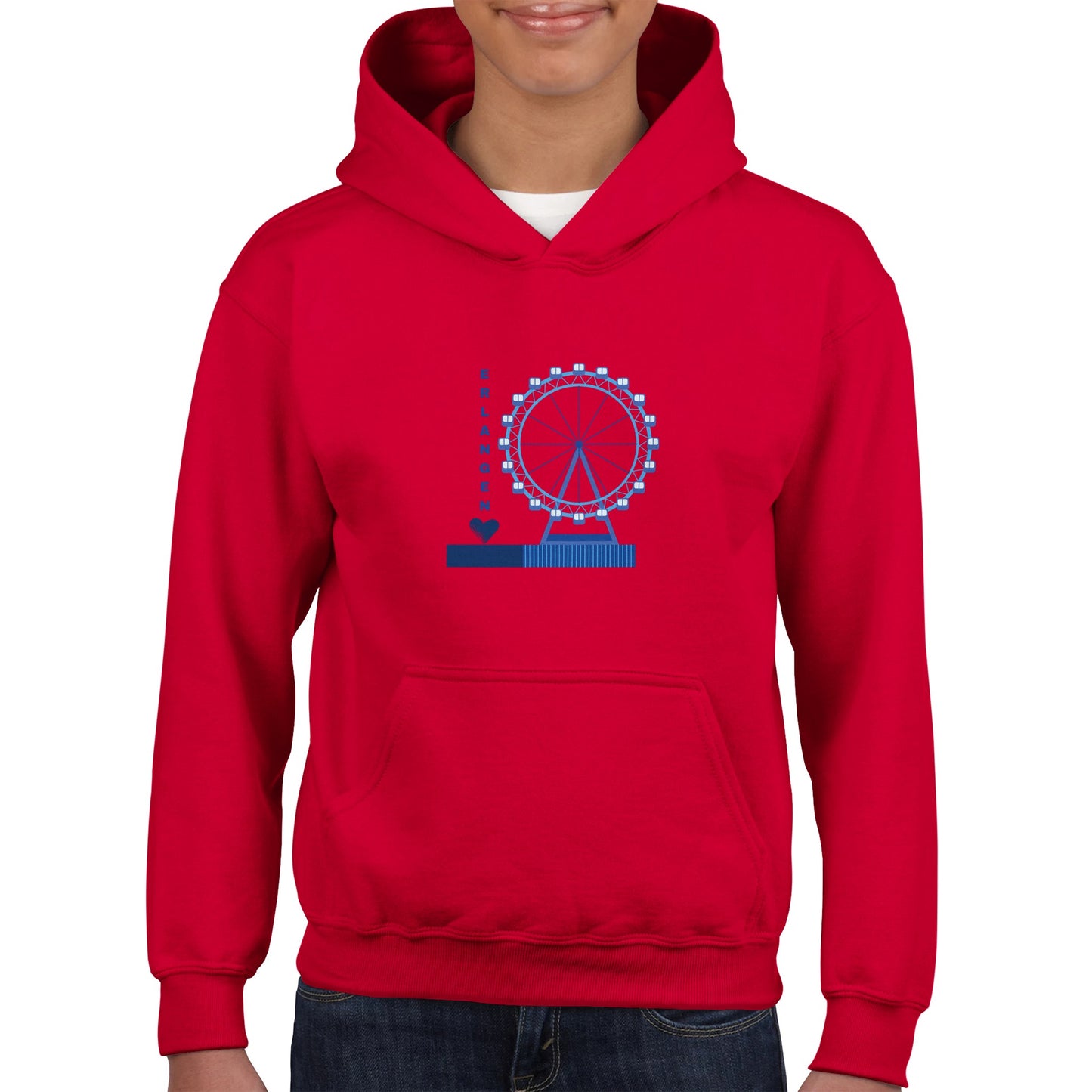 Erlangen - Klassischer Kinder-Hoodie