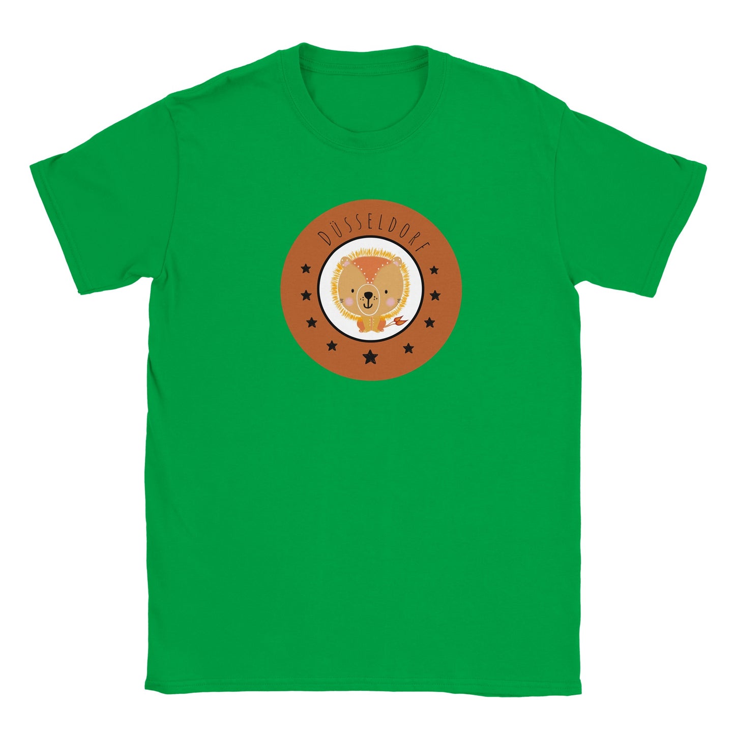 Düsseldorf Kleiner Löwe - Klassisches Kinder-T-Shirt mit Rundhalsausschnitt