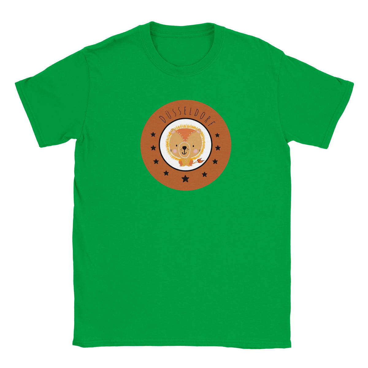 Düsseldorf Kleiner Löwe - Klassisches Kinder-T-Shirt mit Rundhalsausschnitt