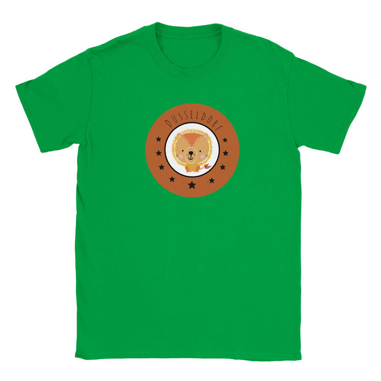 Düsseldorf Kleiner Löwe - Klassisches Kinder-T-Shirt mit Rundhalsausschnitt