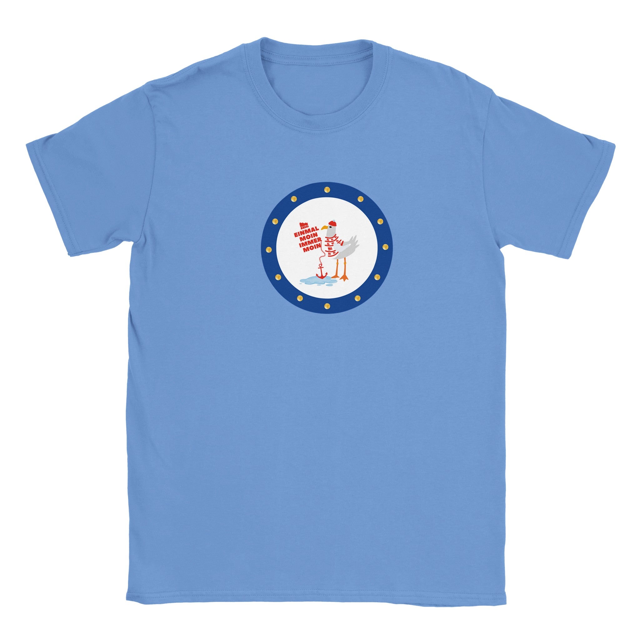 Klassisches Kinder-T-Shirt mit Rundhalsausschnitt