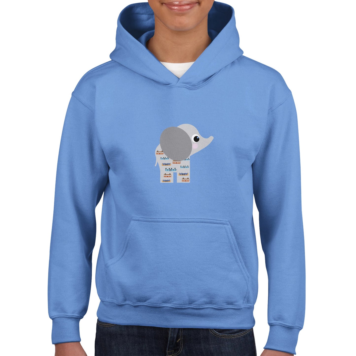 Klassischer Kinder-Hoodie