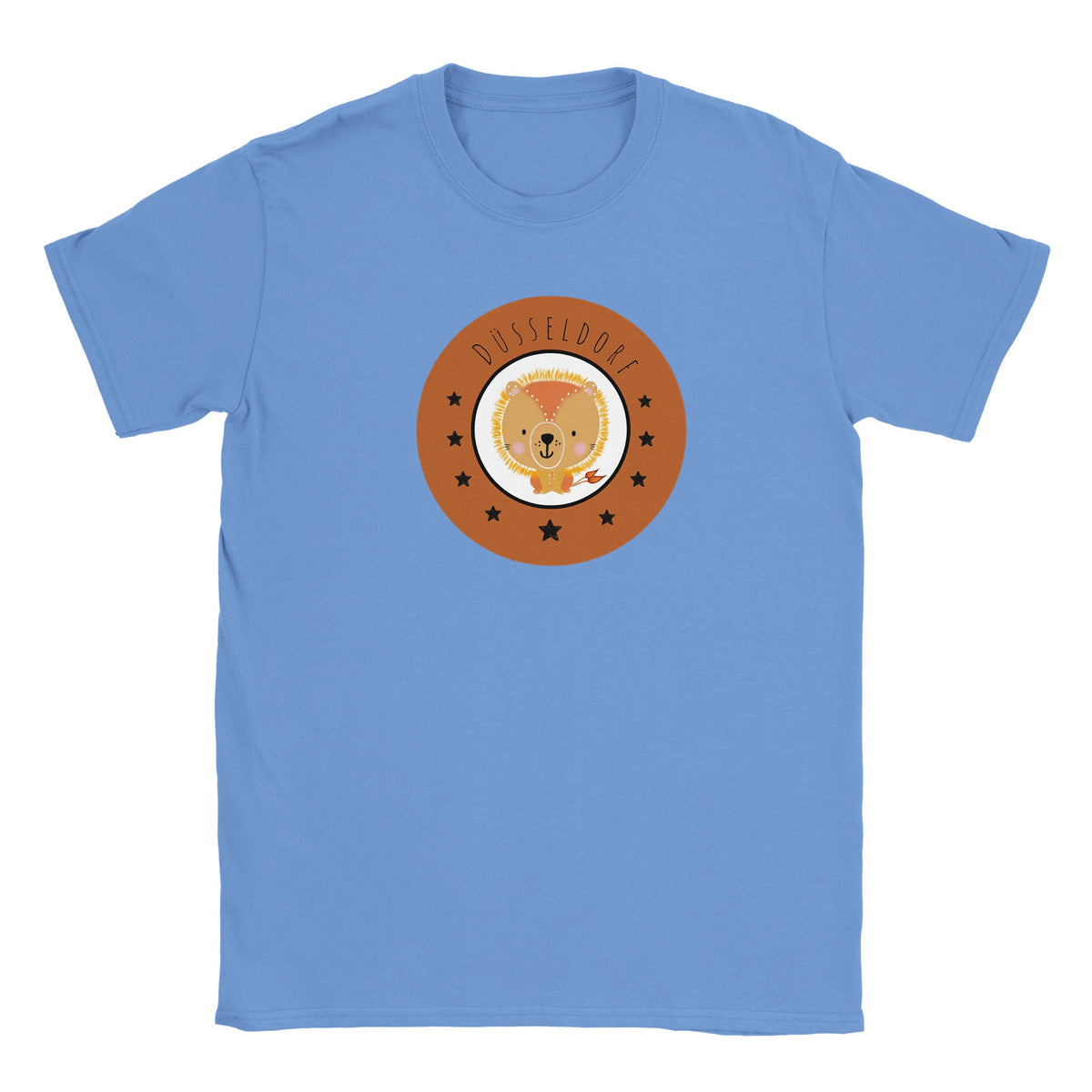 Düsseldorf Kleiner Löwe - Klassisches Kinder-T-Shirt mit Rundhalsausschnitt