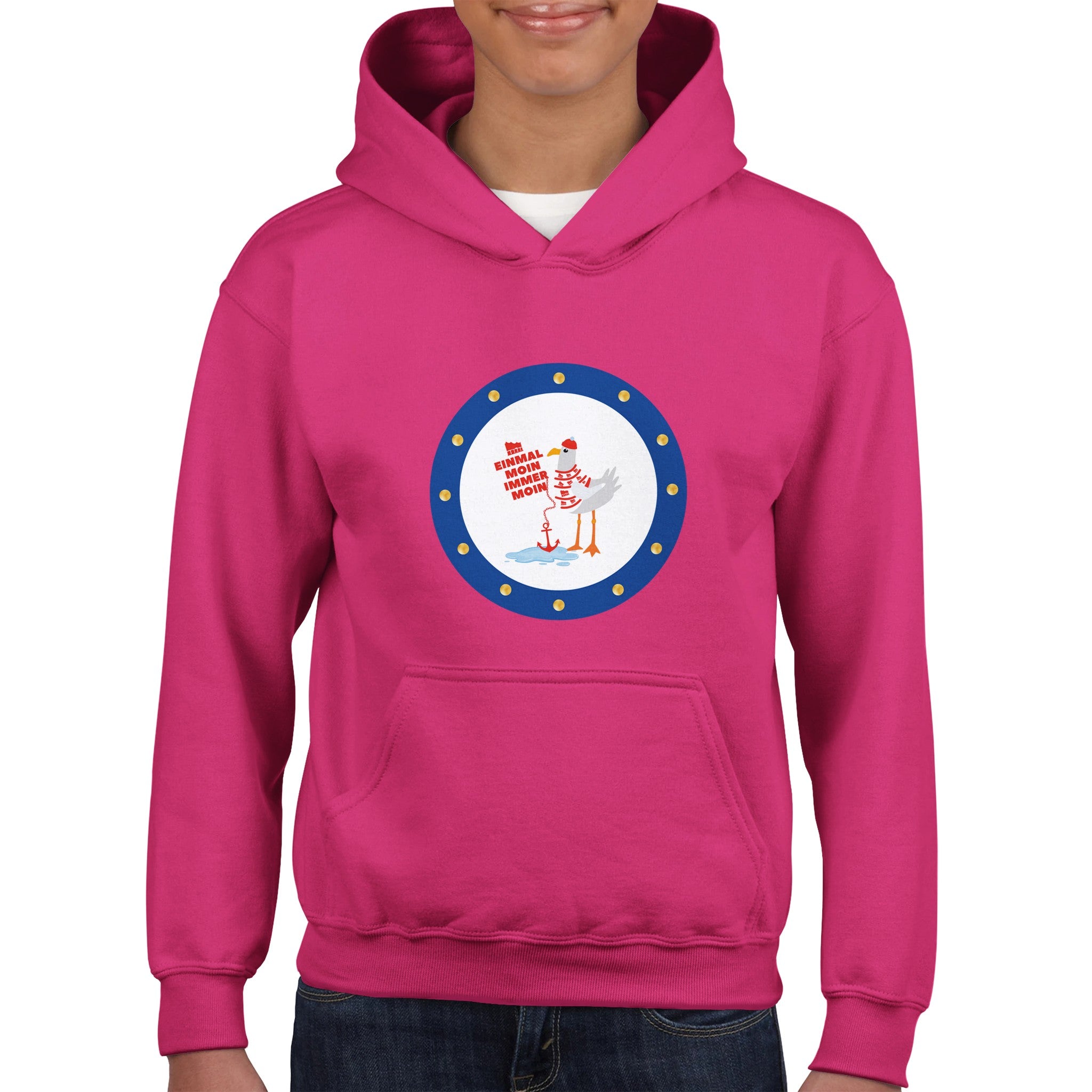 Klassischer Kinder-Hoodie