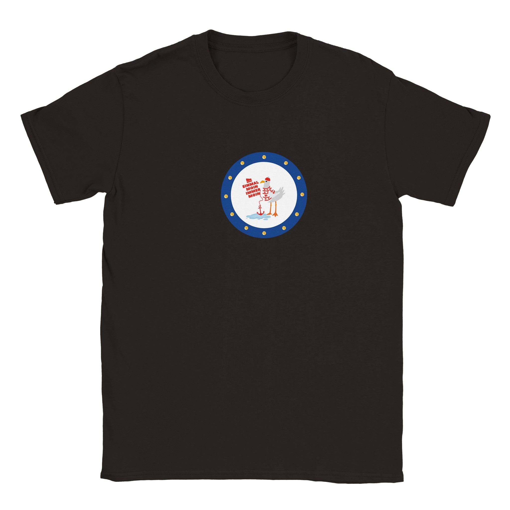 Klassisches Kinder-T-Shirt mit Rundhalsausschnitt