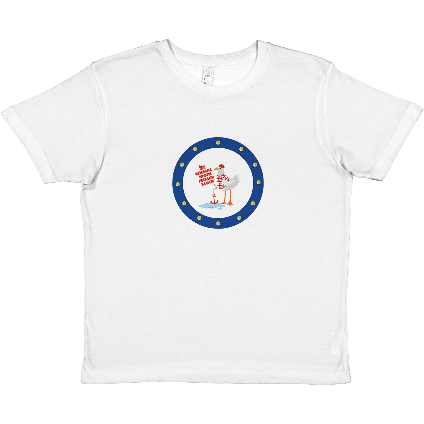 Premium Kinder-T-Shirt mit Rundhalsausschnitt