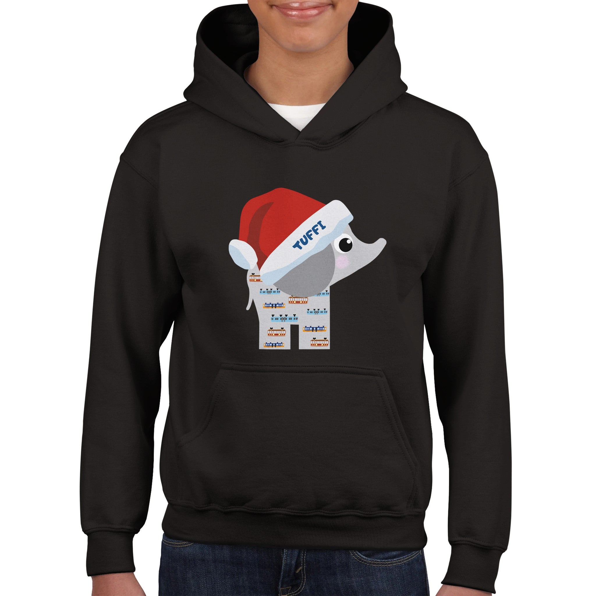 Klassischer Kinder-Hoodie