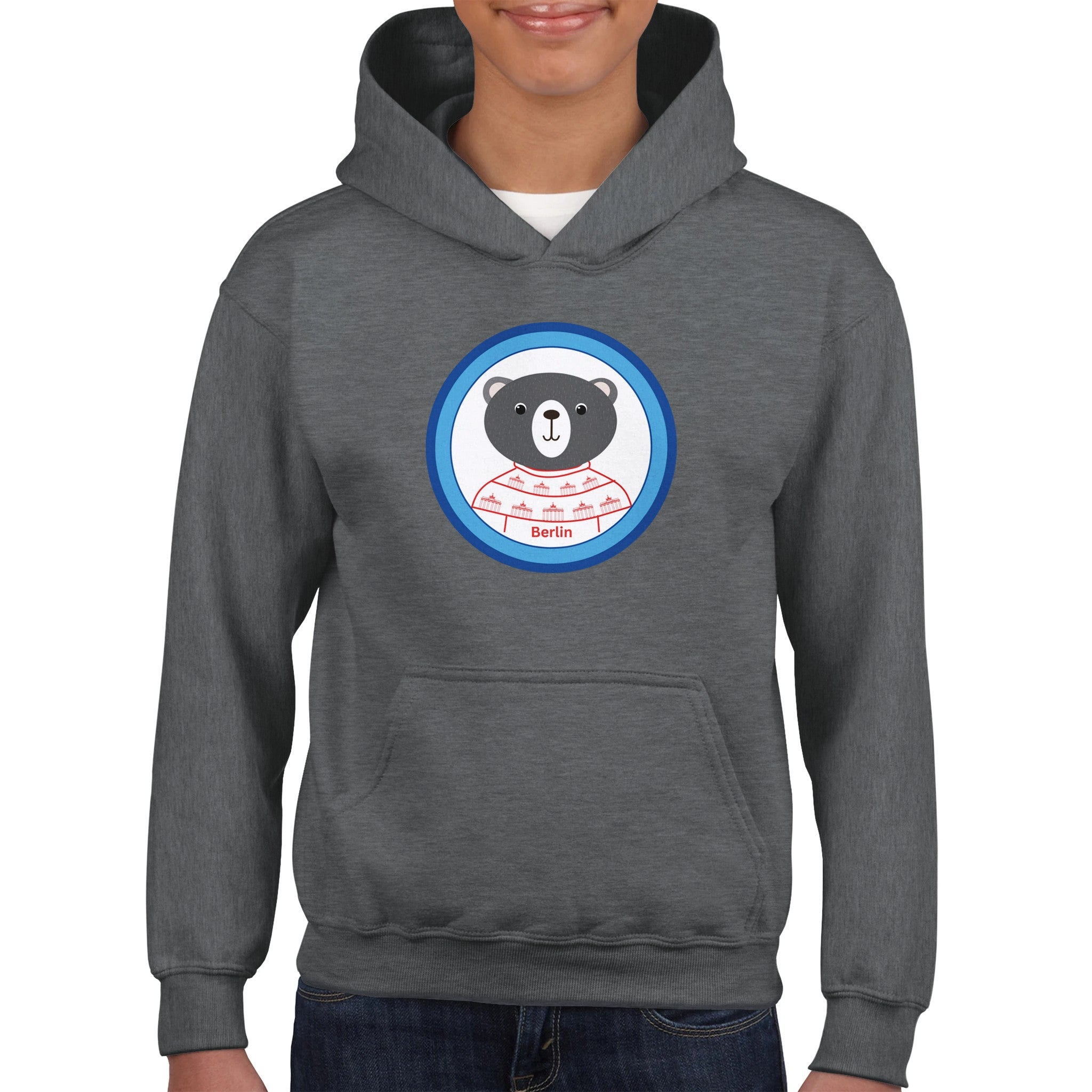 Berlin Kleiner Bär  Klassischer Kinder-Hoodie