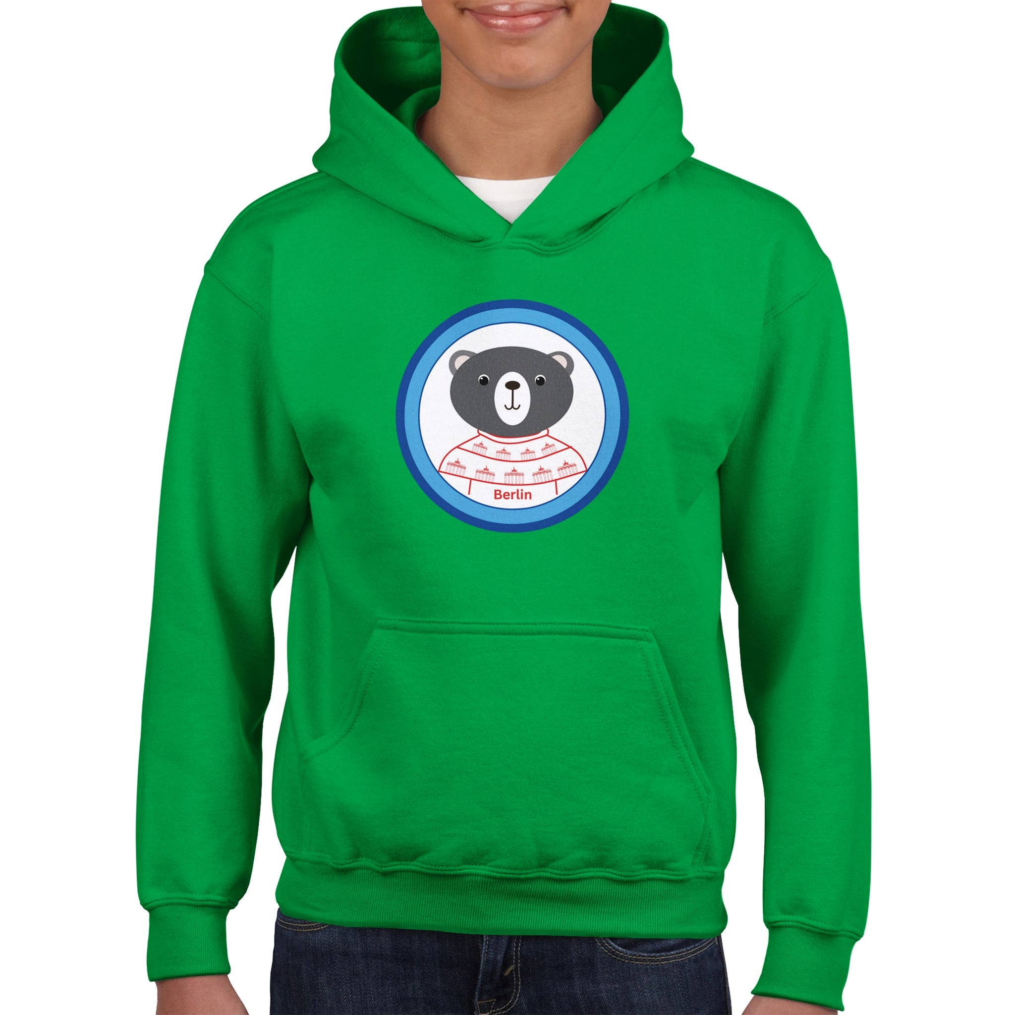 Berlin Kleiner Bär  Klassischer Kinder-Hoodie