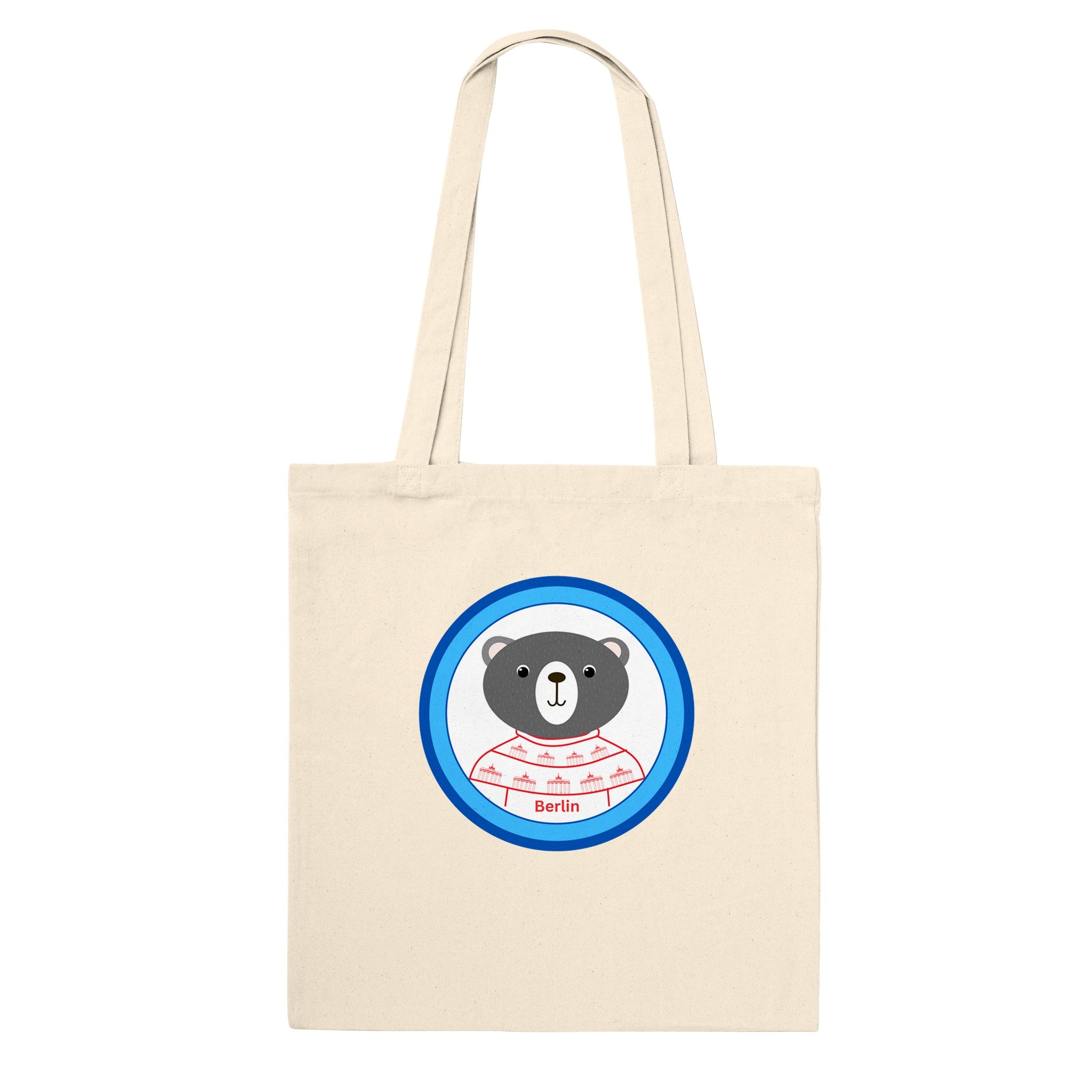Berlin Kleiner Bär Premium-Tragetasche