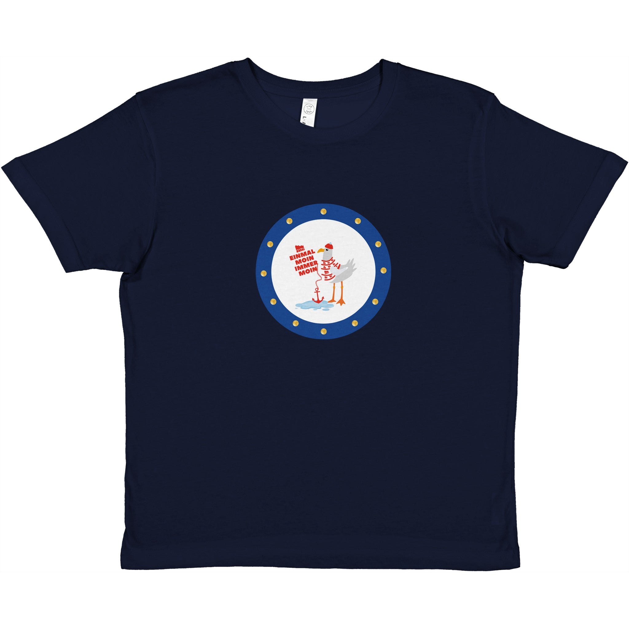 Premium Kinder-T-Shirt mit Rundhalsausschnitt