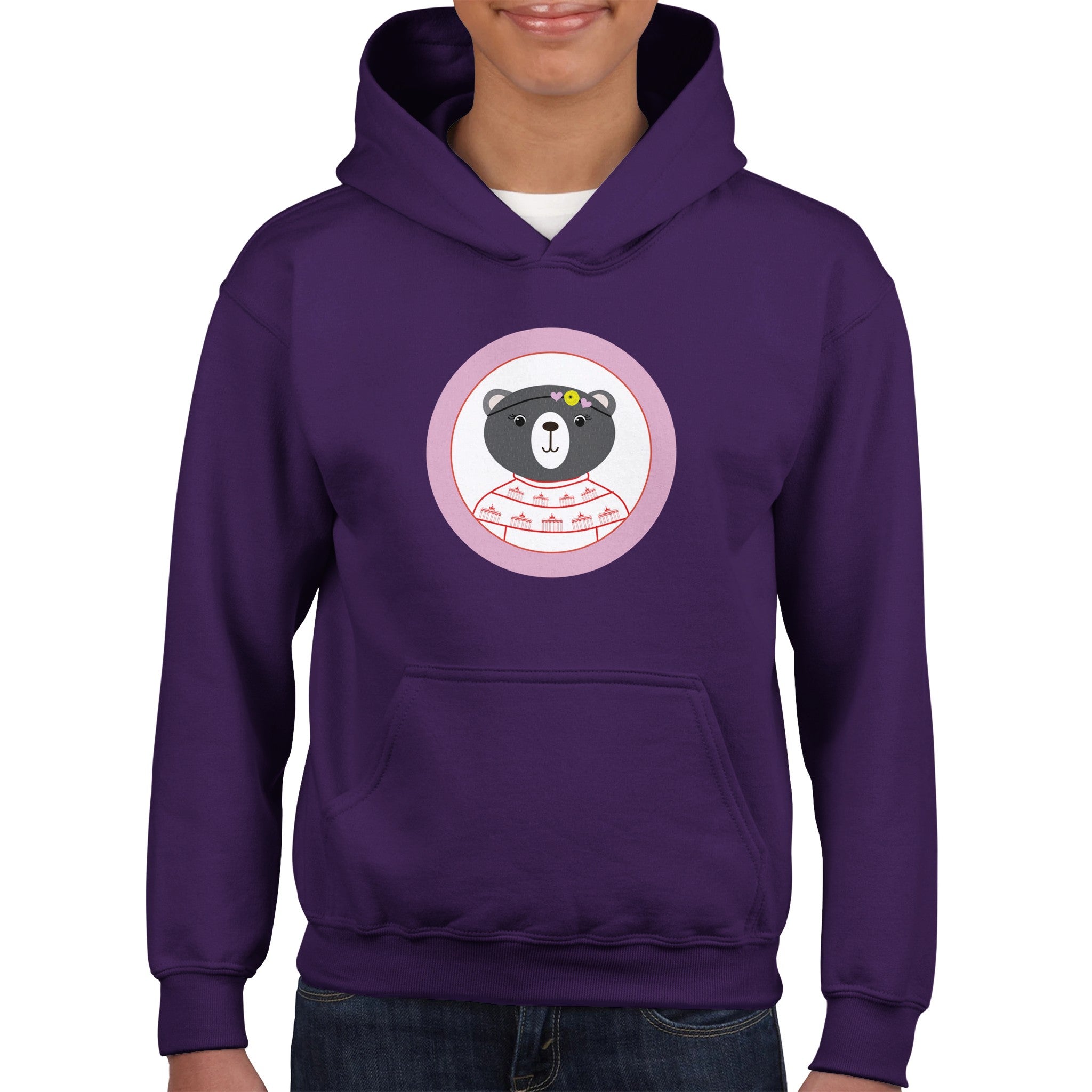 Berlin Kleine Bärin Klassischer Kinder-Hoodie