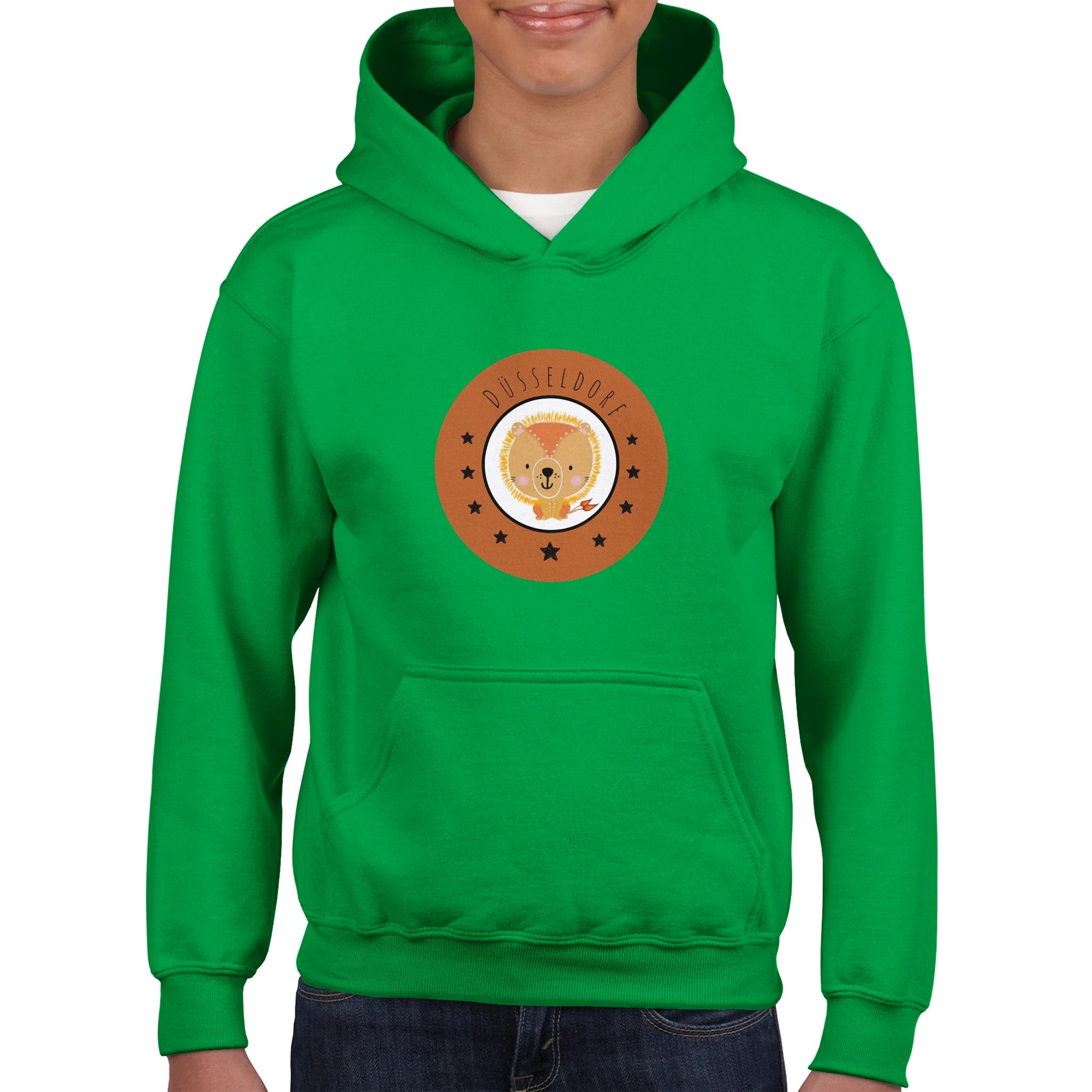 Düsseldorf Kleiner Löwe - Klassischer Kinder-Hoodie