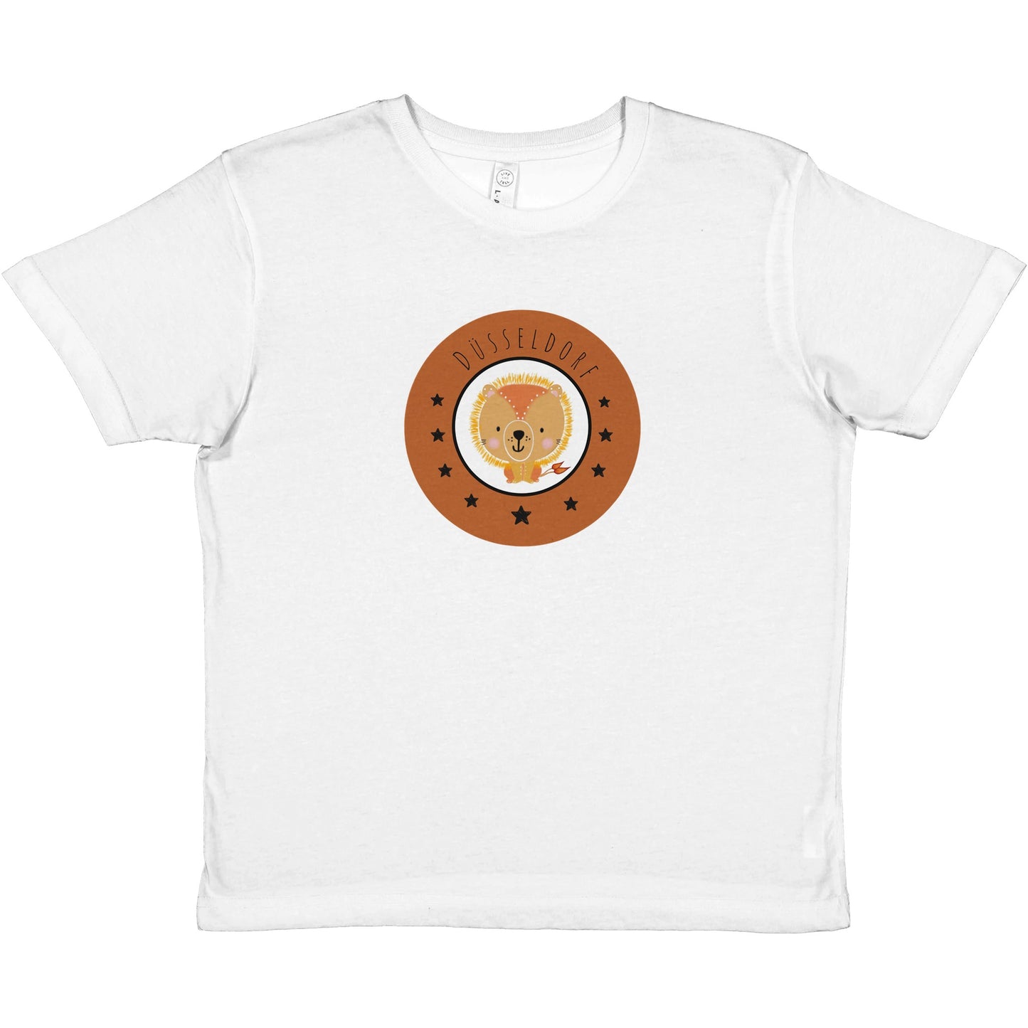 Düsseldorf Kleiner Löwe - Premium Kinder-T-Shirt mit Rundhalsausschnitt