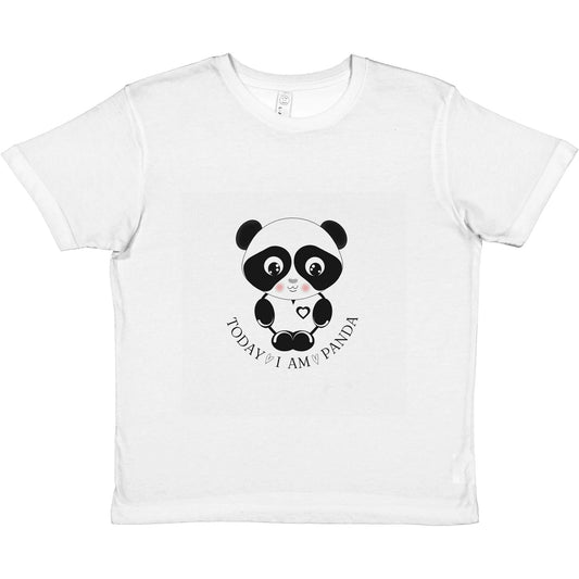 Today I am Panda Premium Kinder-T-Shirt mit Rundhalsausschnitt